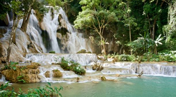 istock Tat Kuang Si Waterfall, Luang Prabang, Laos 1083588100