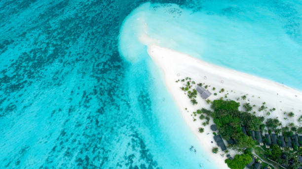 istock Amazing bird eyes view in Maldives 1083592382