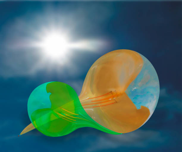 Two abstract lightbulbs resting in support from each other with healthy dreams and goals of tomorrow and our worlds development. bombillas en pensamiento abstracto seguro saludable. podría representar seguro lugar para la creatividad con apoyo, saludable dando liderazgo político, supervisión, tutoría, alrededores - da possibilitys para buen desarrollo así como ambiente de traba
