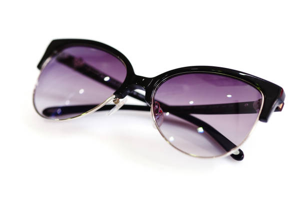 istock Stylish women's sunglasses on white background 1083608876