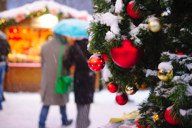 istock Christmas Market Decoration 1083623258