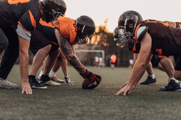 istock Football match outdoors 1083632238