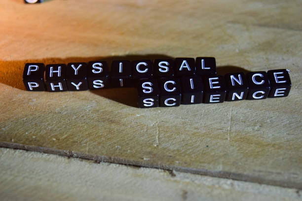 istock PHYSICSAL SCIENCE concept wooden blocks on the table 1083638066