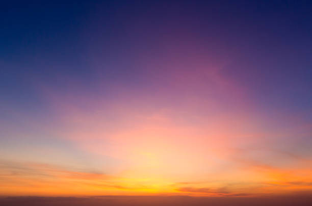 istock Colorful sunset sky over tranquil sea surface 1083652910