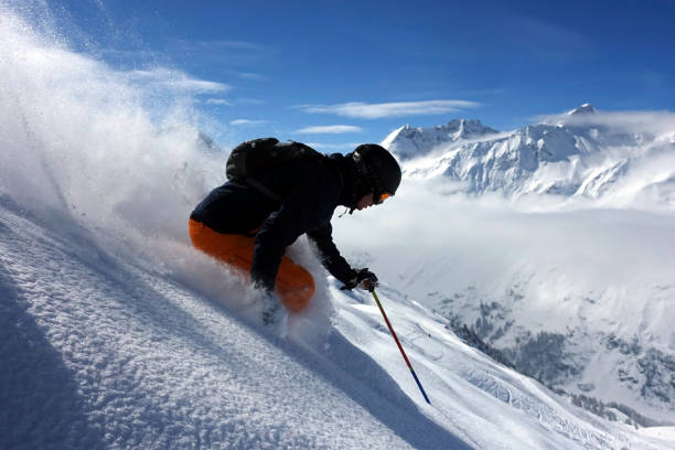 istock Extreme skiing in St. Anton, Austria 1083658760
