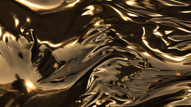 istock 3d render beauty abstract of gold waves 1083664196