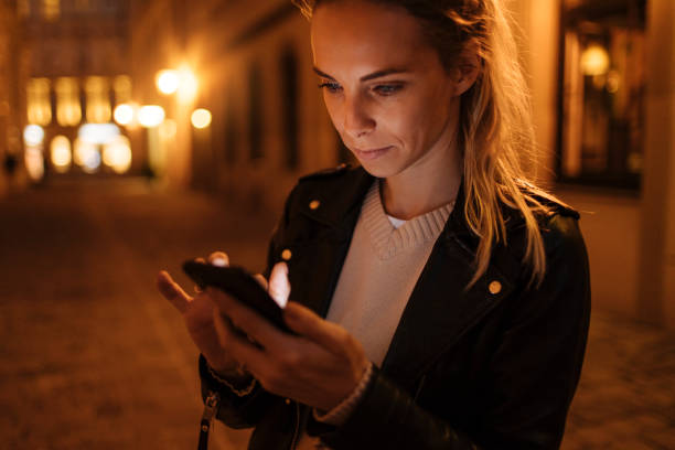 istock Girl looking at  the cellphone 1083666426