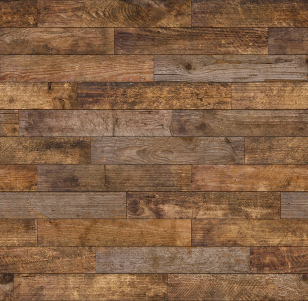 Rustic seamless wood texture stock photo