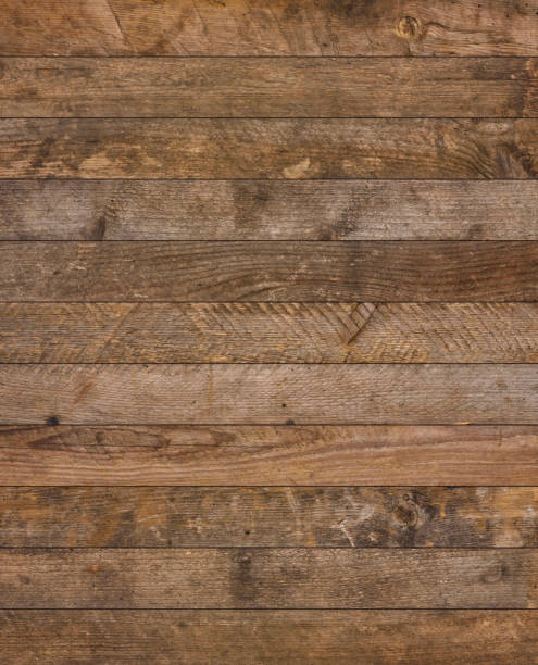 Vintage rustic old wooden planks texture