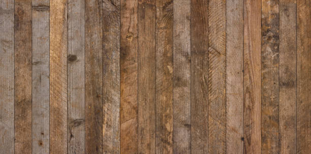 широкая винтажная старая текстура деревянных досок - plank стоковые фото и изображения