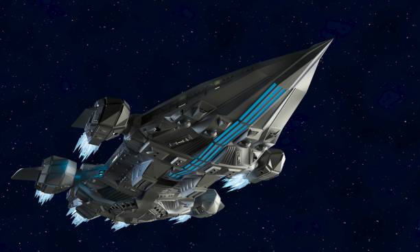 istock spaceship aircraft for science fiction 3d rendering of alien spacecraft 1083670220