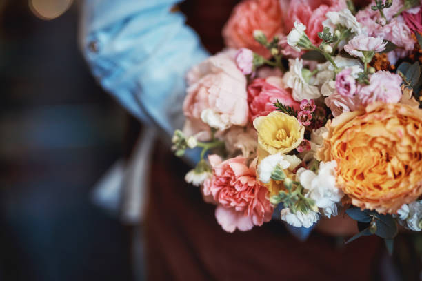 istock Beautiful bouquet of flowers 1083678582