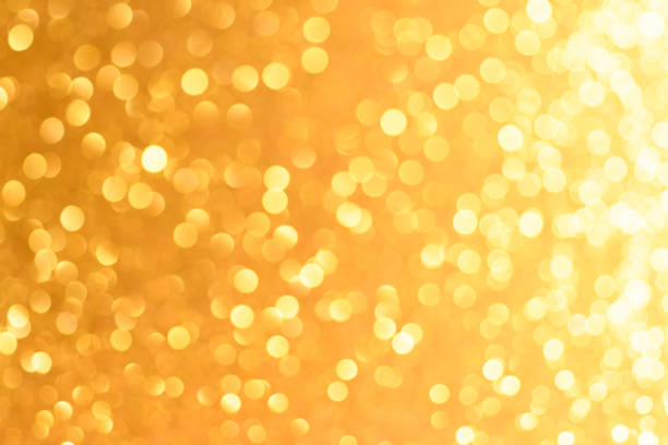 istock Yellow Christmas or New Year background 1083694340