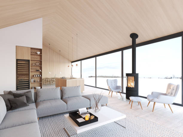istock new modern scandinavian loft apartment. 3d rendering 1083702872