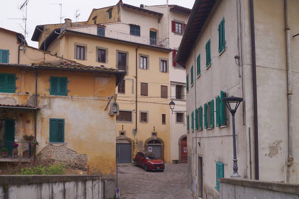Typical street of Dicomano