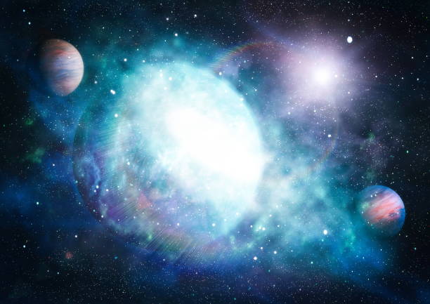 istock planets, stars and galaxies in outer space showing the beauty of space exploration. Elements furnished by NASA 1083716112