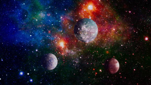 istock Deep space art. Galaxies, nebulas and stars in universe. Deep space art. Galaxies, nebulas and stars in universe. Elements of this image furnished by NASA 1083717430