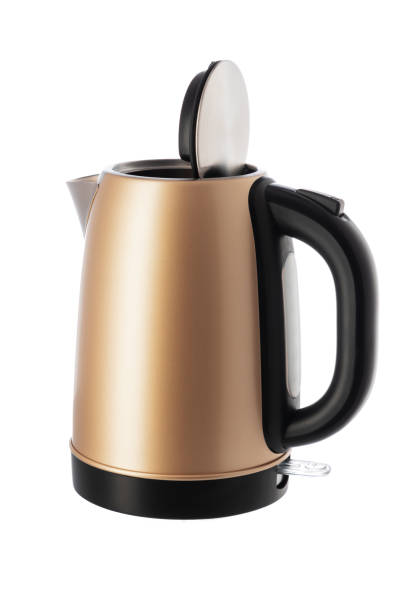 istock Electric kettle jug isolated on white background 1083727624