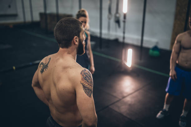 istock Hanging out at the gym after workout 1083735652