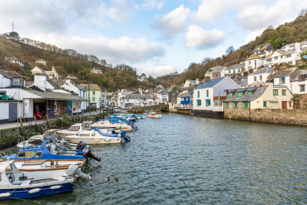 istock View towads the fish quay and town at Polperro, Cornwall, UK 1083737864