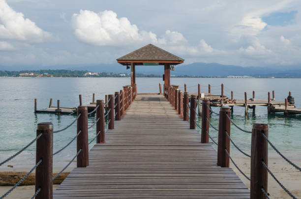 istock Tropical beach around Sabah, Malaysia 1083743848