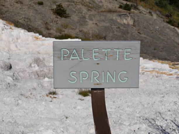 istock Mammoth Hot Springs, Yellowstone National Park 1083743952