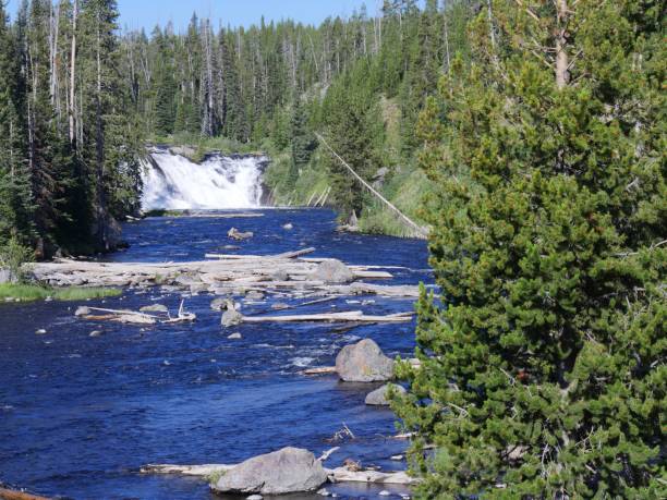 istock Lewis Falls, Wyoming 1083747078