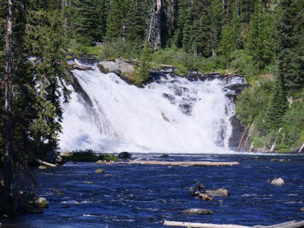 istock Lewis Falls, Yellowstone National Park 1083747486