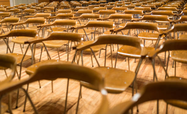 istock Chair texture at the event 1083757248