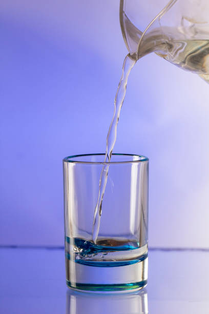 istock Pure water is poured into a glass beaker. 1083762770