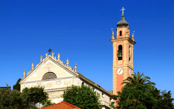 istock Campanile in Liguria, Italy 1083782866