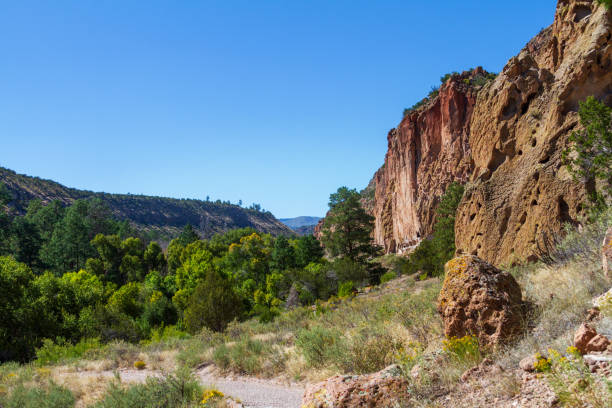 istock Valley at Bandelier National Monument in New Mexico 1083788574