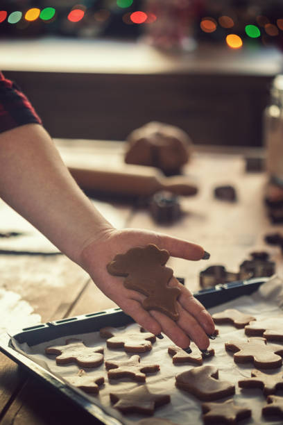istock Young Women Preparing Christmas Cookies 1083790242
