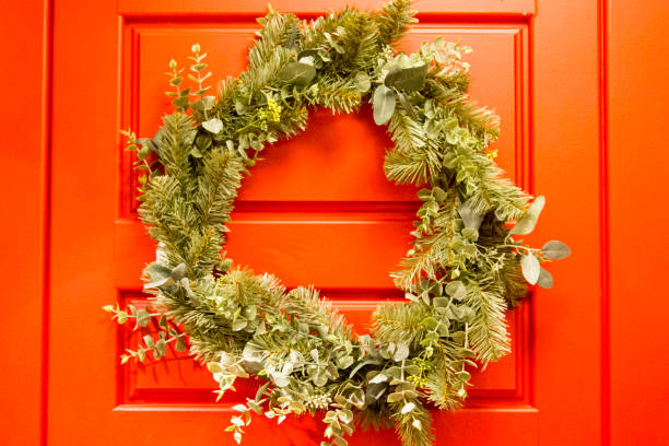 istock Christmas decorations in the shopping center 1083792640