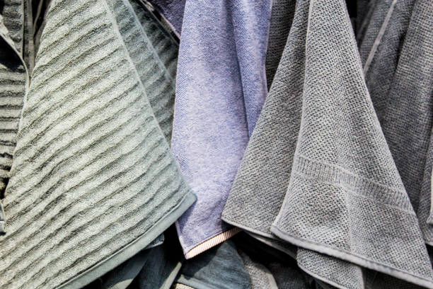 istock Lots of hanging towels 1083811364