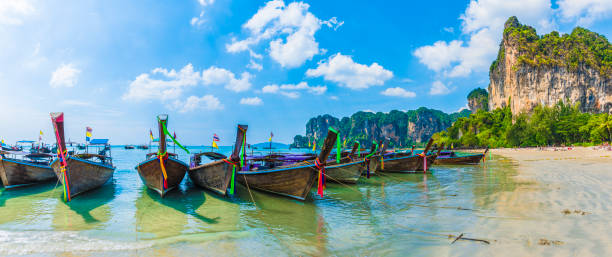 istock Railay beach in Krabi, Thailand 1083818864