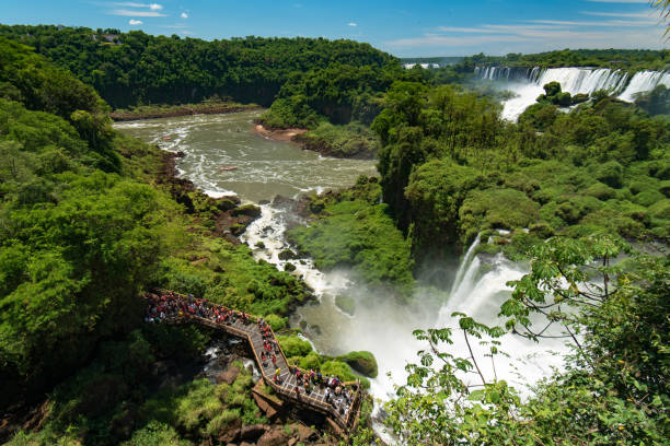 istock Beautiful View of Iguazu Falls 1083820692