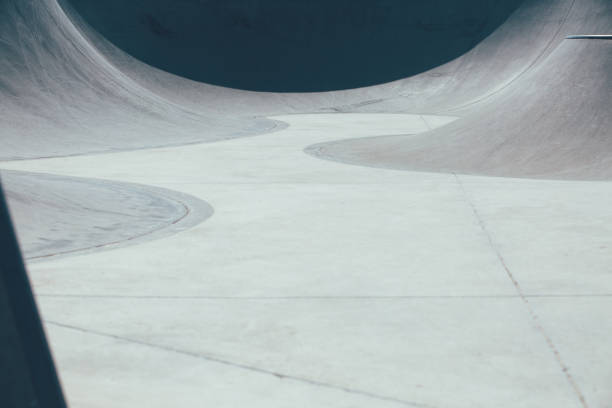 istock Urban skate park detail 1083835892