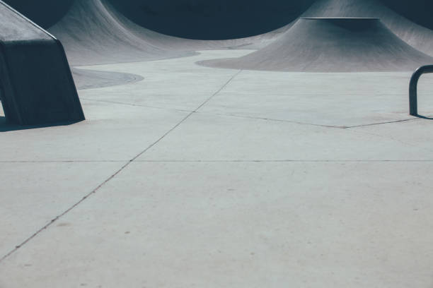 istock Urban skate park view 1083835910