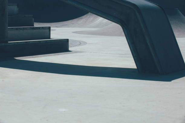 istock Urban skate park details 1083835936