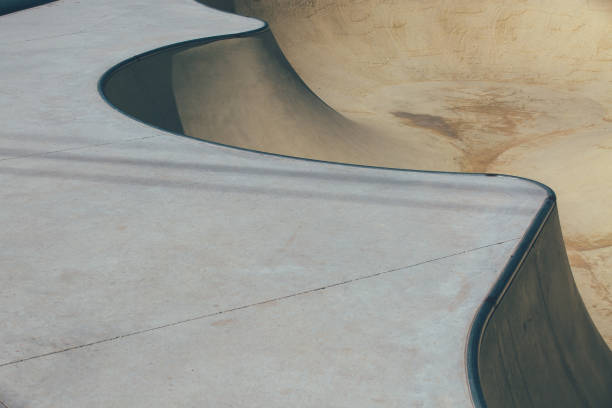 istock Skate park bowl in detail 1083835940