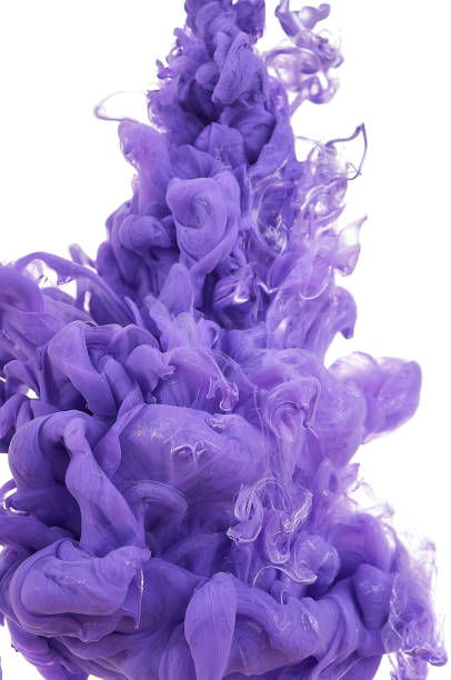 istock Ink in water. Splash paint mixing. Multicolored liquid dye. Abstract  sculpture background color 1083864716