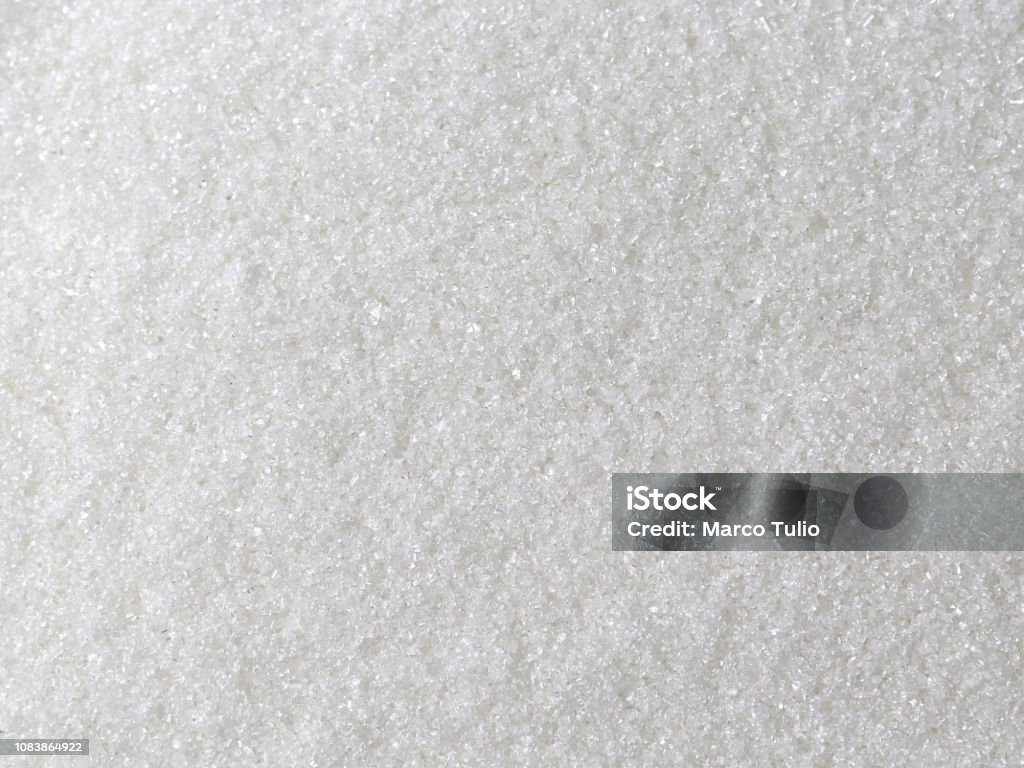 Background of crystal sugar Sugar - Food Stock Photo