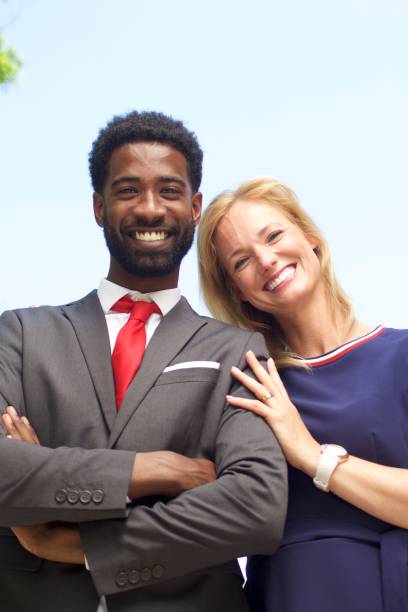 istock Beautiful love couple outside 1083874098