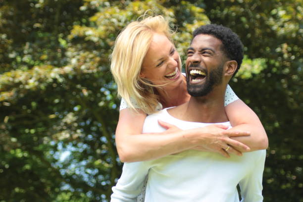 istock Beautiful love couple outside 1083874380