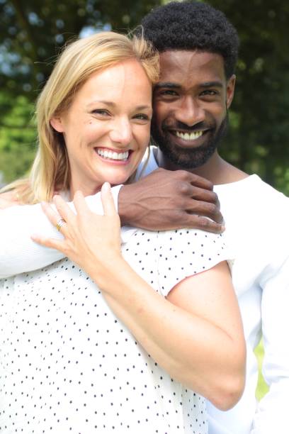 istock Beautiful love couple outside 1083874472