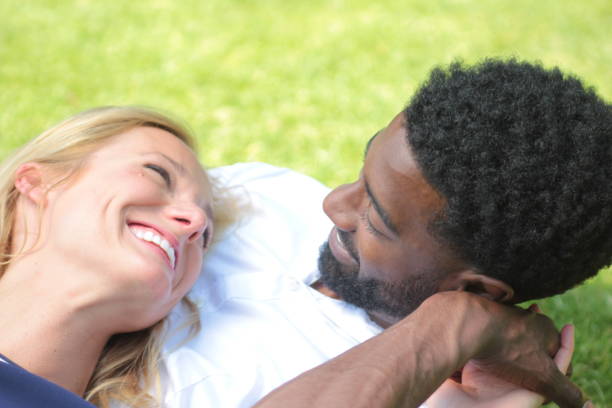 istock Beautiful love couple outside 1083874550