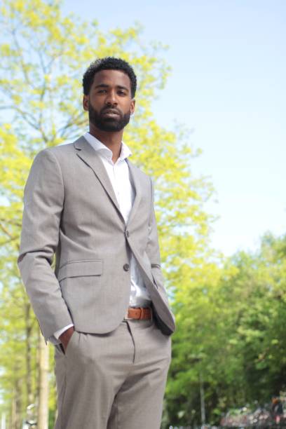 istock Beautiful businessman outside 1083875478