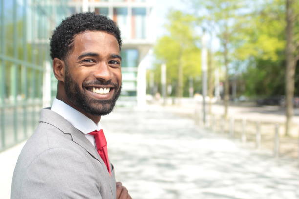 istock Beautiful businessman outside 1083875530