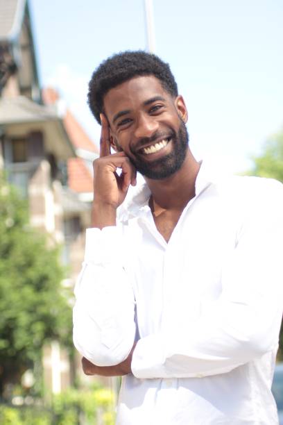 istock Beautiful black man outside 1083876064